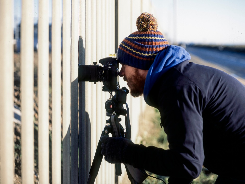 shooting through the fence